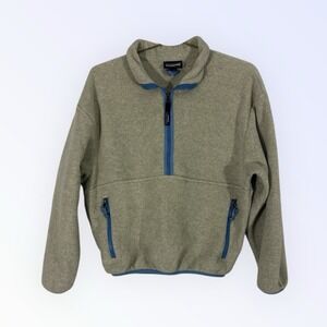 Patagonia Synchilla Marsupial 1/2 Zip  Fleece Womens Snall Rare Outdoor Hike